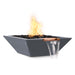 TOP Fires Maya Fire & Water Bowl in GFRC Concrete by The Outdoor Plus - Majestic Fountains