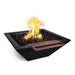 TOP Fires Maya Fire & Water Bowl with Wide Spill in GFRC Concrete by The Outdoor Plus - Majestic Fountains