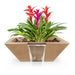 The Outdoor Plus Maya Planter & Water Bowl in GFRC Concrete