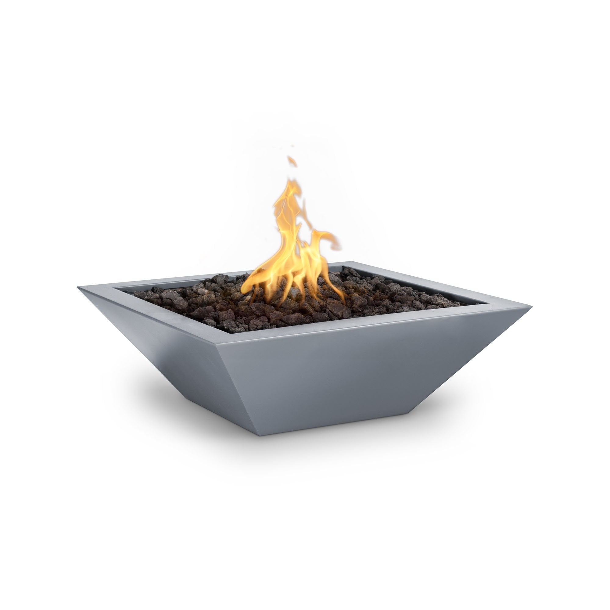 TOP Fires Maya Fire Bowl in Powder Coated Metal by The Outdoor Plus - Majestic Fountains