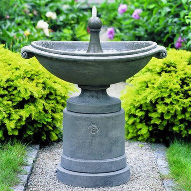 Medici Ellipse Fountain in Cast Stone by Campania International FT-53 - Majestic Fountains