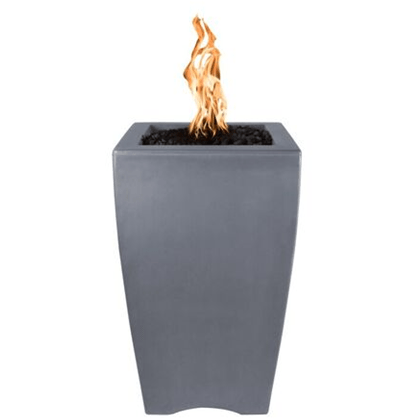 TOP Fires Baston Fire Pillar in GFRC Concrete by The Outdoor Plus - Majestic Fountains