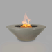 TOP Fires Cazo Round Fire Pit in GFRC Concrete by The Outdoor Plus - Majestic Fountains