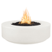 TOP Fires Florence Round Fire Pit in GFRC Concrete by The Outdoor Plus - Majestic Fountains