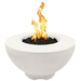 TOP Fires Sienna Round Fire Pit in GFRC Concrete by The Outdoor Plus - Majestic Fountains