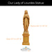 8043-Our Lady of Lourdes Statue-Majestic Fountains and More