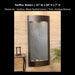 Adagio Pacifica Waters 69"H x 31.5"W - Indoor Wall Fountain - Majestic Fountains