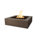 TOP Fires Quad Square Fire Pit in GFRC Concrete by The Outdoor Plus - Majestic Fountains