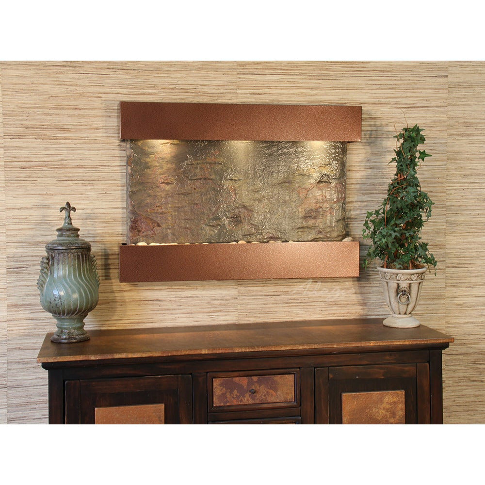 Adagio Reflection Creek - Indoor Wall Fountain - Majestic Fountains