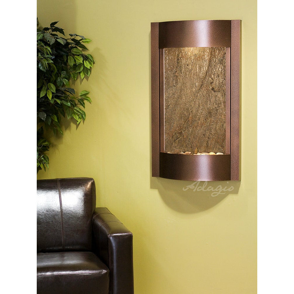 Adagio Serene Waters - Indoor Wall Fountain - Majestic Fountains