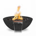 TOP Fires Sedona Woodgrain Fire & Water Bowl by The Outdoor Plus - Majestic Fountains