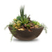 TOP Fires Sedona Planter Bowl in GFRC by The Outdoor Plus - Majestic Fountains