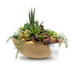 TOP Fires Sedona Planter & Water Bowl in GFRC Concrete by The Outdoor Plus - Majestic Fountains