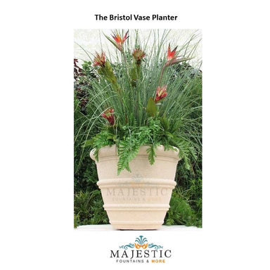 Bristol Vase Planter in GFRC - Majestic Fountains