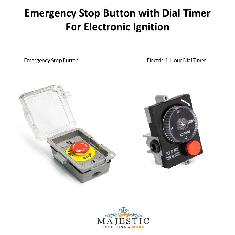 The Outdoor Plus Emergency Stop Button & 1-Hour Timer – US