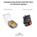 The Outdoor Plus Emergency Stop Button with Dial Timer For Electronic Ignition  MajesticFountains.com