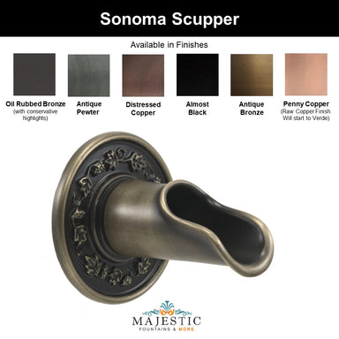 Sonoma Scupper - Majestic Fountains