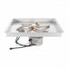 TOP Fires Square Drop-In Pan & SS Triple "S" Bullet Burner with Electronic Ignition Kit by The Outdoor Plus - Majestic Fountains