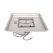 TOP Fires Square Drop-In Pan & Square Burner in Stainless Steel with Electronic Ignition Kit by The Outdoor Plus - Majestic Fountains