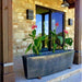 Slick Rock Square Linear Planter - Majestic Fountains