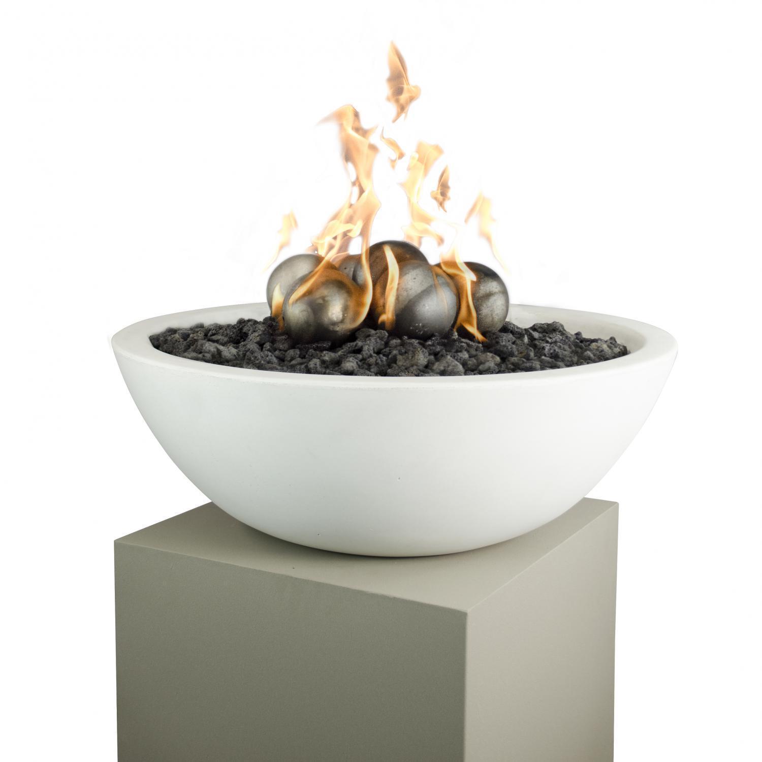 TOP Fires 4-Inch 6-Set Steel Balls Fire Ornament - by The Outdoor Plus - Majestic Fountains