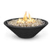 TOP Fires Cazo Fire Pit - No Ledge - in GFRC concrete by The Outdoor Plus - Majestic Fountains