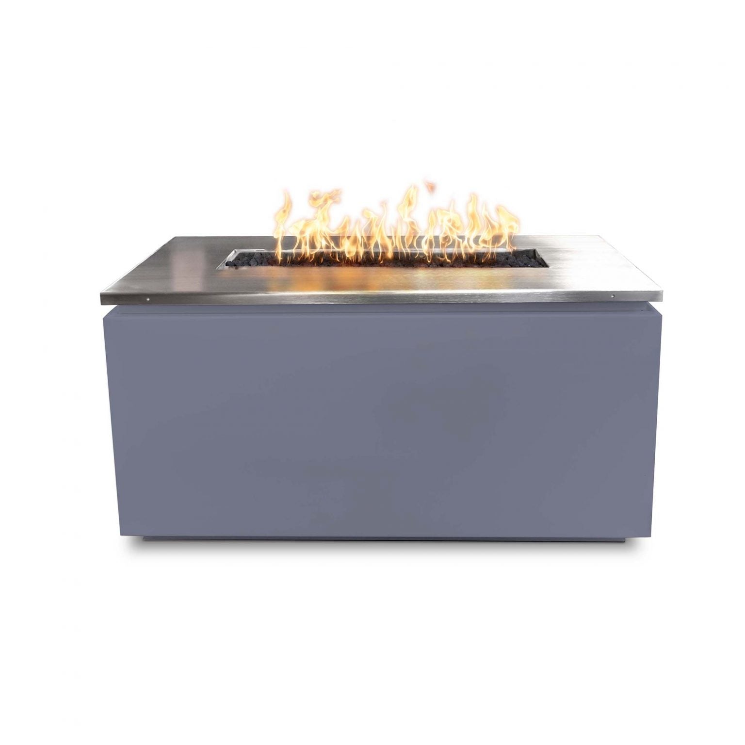 TOP Fires Merona Fire Table in Powder Coated Steel by The Outdoor Plus - Majestic Fountains