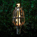 TOP FIRES URN Fire Torch 14" in Stainless Steel - Majestic Fountains