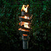 TOP FIRES SPIRAL Fire Torch 14" in Stainless Steel - Majestic Fountains