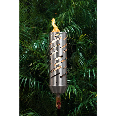 TOP FIRES SHOOTING STAR Fire Torch 14" in Stainless Steel - Majestic Fountains