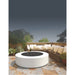 TOP Fires Unity 18" Tall Fire Pit in Powder Coated Steel by The Outdoor Plus - Majestic Fountains