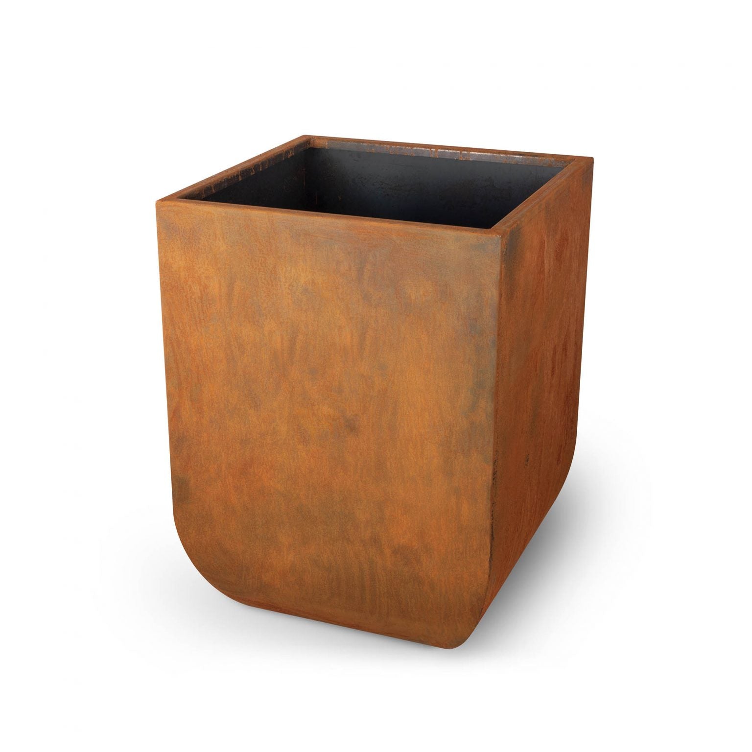 The Outdoor Plus Vertical Tuscon Planter in Corten Steel