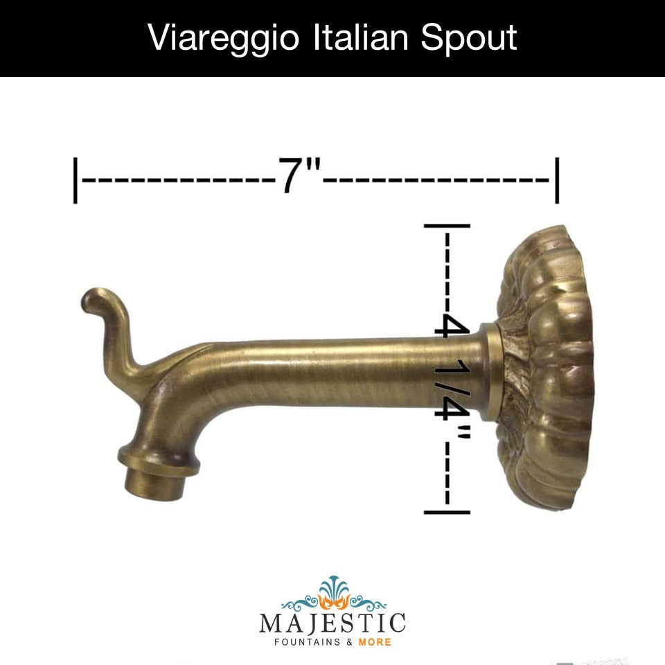 Viareggio Spout – Swirl - Majestic Fountains