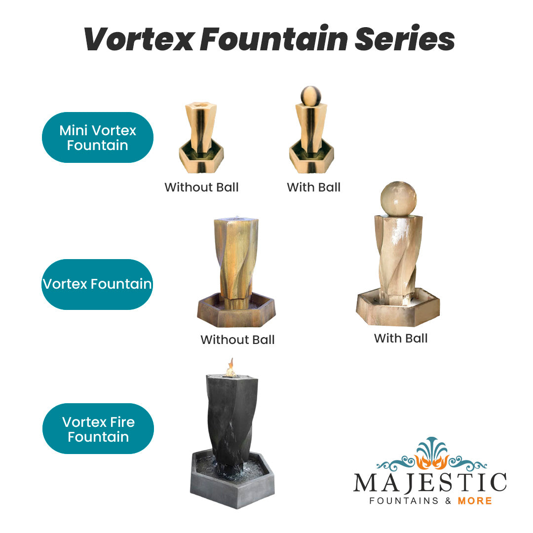 Vortex Series - Majestic Fountains and More