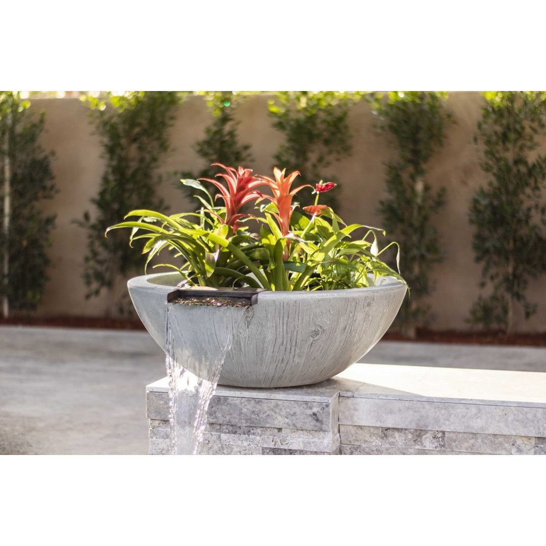 Sedona Handcrafted Stone Outdoor Planters