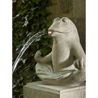 Zen Plinth Fountain in Cast Stone by Campania International FT-202 - Majestic Fountains