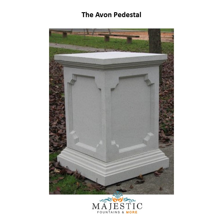 Avon Pedestal in GFRC - Majestic Fountains