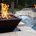 Corinthian Metal Fire Bowl by Grand Effects - Majestic Fountains