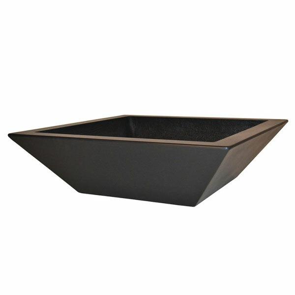 Archpot Geo Low Square Planter - Majestic Fountains