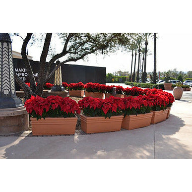 Italian Rectangle Planter - Majestic Fountains