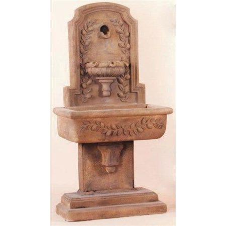 Giannini Garden Lemon Lavabo Concrete Outdoor Wall Fountain - 1207 - Majestic Fountains