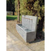 Giannini Garden Concrete Penta Garden Wall Fountain - 1747 - Majestic Fountains