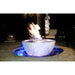 The Majestic Kelly Bowl with Fire and Water Feature - Outdoor Fire Fountain - Majestic Fountains