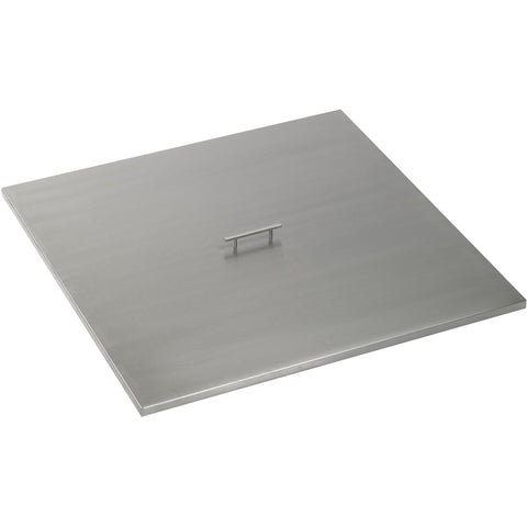 Stainless Steel Square Lid for Fire Pits by The Outdoor Plus